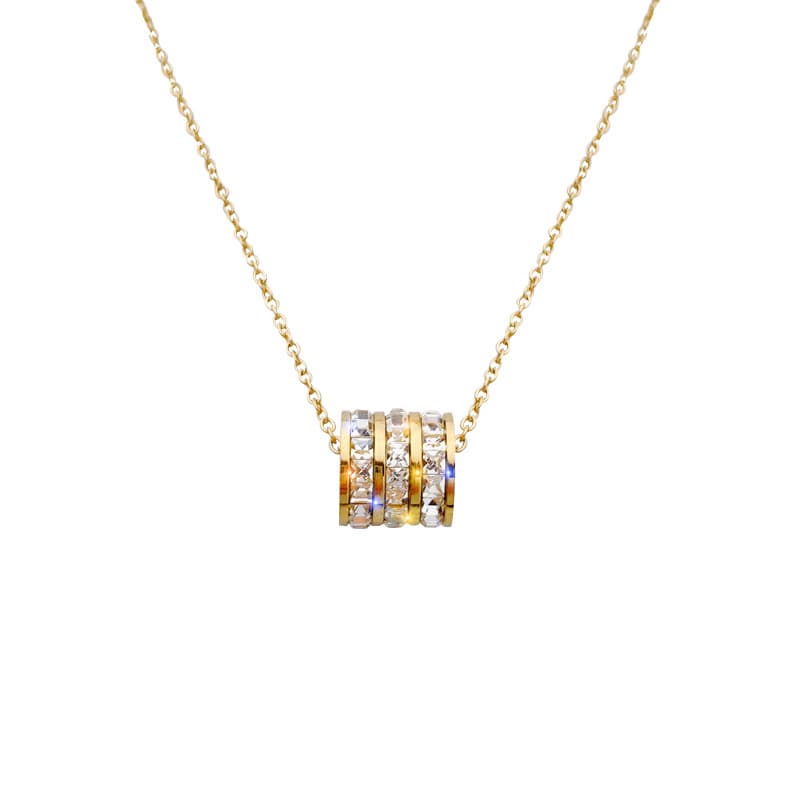 New Classic Titanium Steel Small Waist Necklace Korean For Woman Fashion Jewelry Luxury Neck Chain Sexy Girl's Clavicle Chain