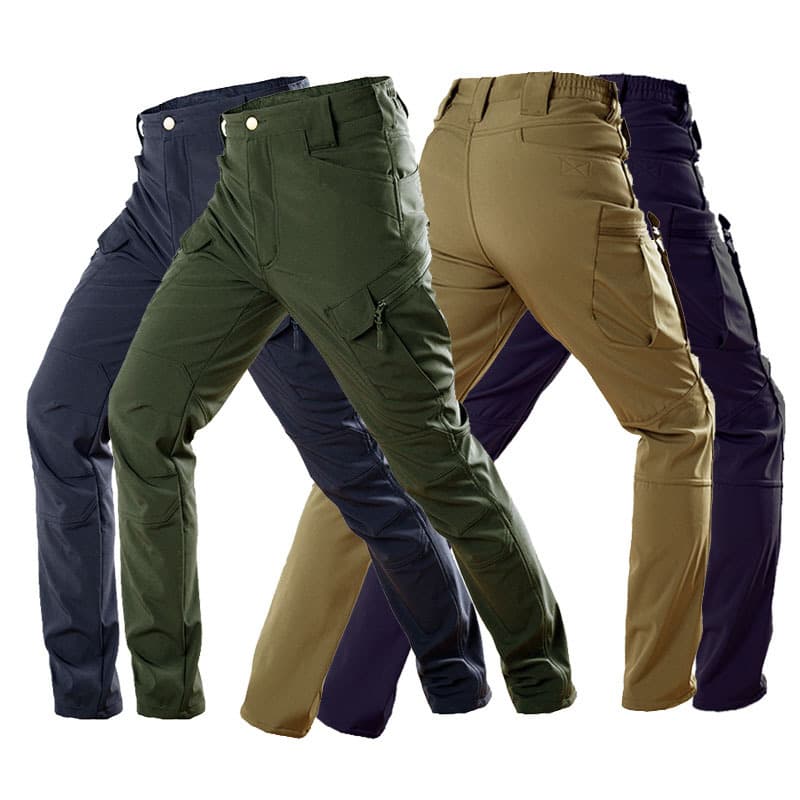 Man's clothing Assault pants Men's fleece waterproof tactical pants Combat pants Warm training uniforms X7 X9 tactical pants