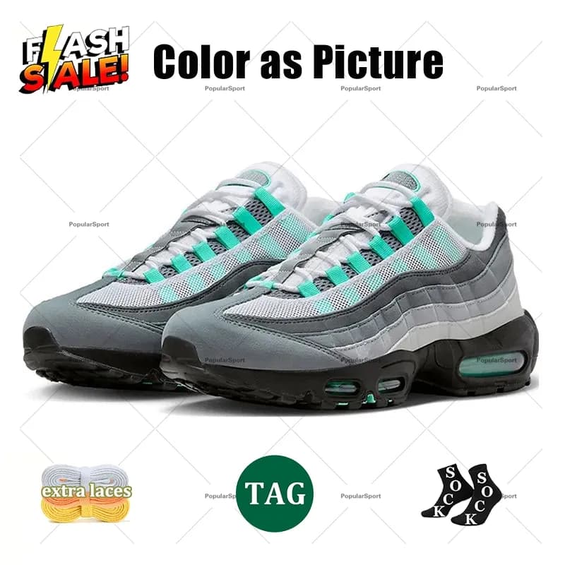 Chaussures de course pour hommes Designer 95 95s Triple White Black Royal Blue Next Nature Aegean Storm Sequoia Pink Beam Neon Olive