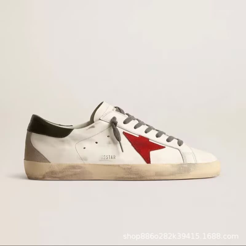 Baskets plates unisexes blanches en cuir véritable, style coréen, chaussures décontractées et confortables
