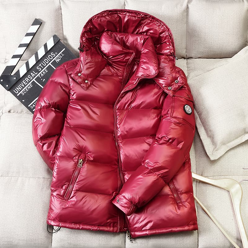 Doudoune d'hiver unisexe – Manteau en duvet de canard blanc épais et super chaud pour hommes et femmes (noir/rouge/bleu, tailles XS à XXXL)