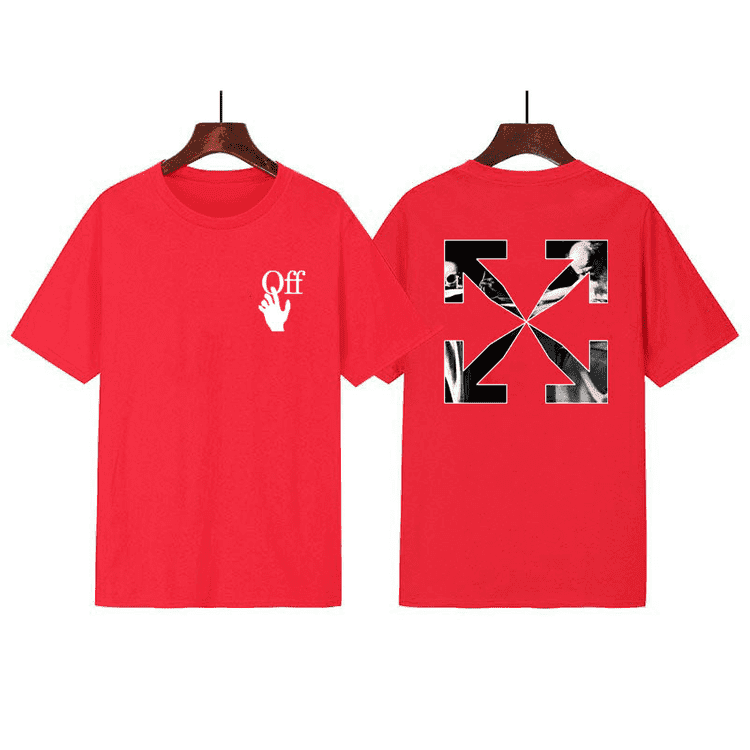 23-24 Nouveau T-shirt à manches courtes à col rond pour hommes T-shirt décontracté imprimé