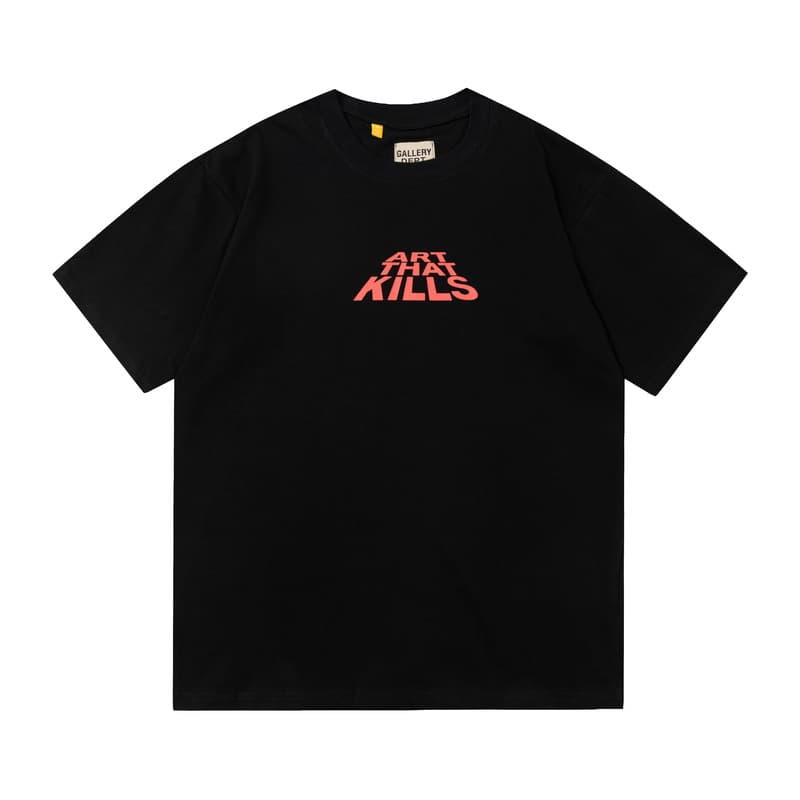 T-shirt à manches courtes et col rond en coton pour homme, nouveau modèle classique avec logo imprimé et slogan, 2024