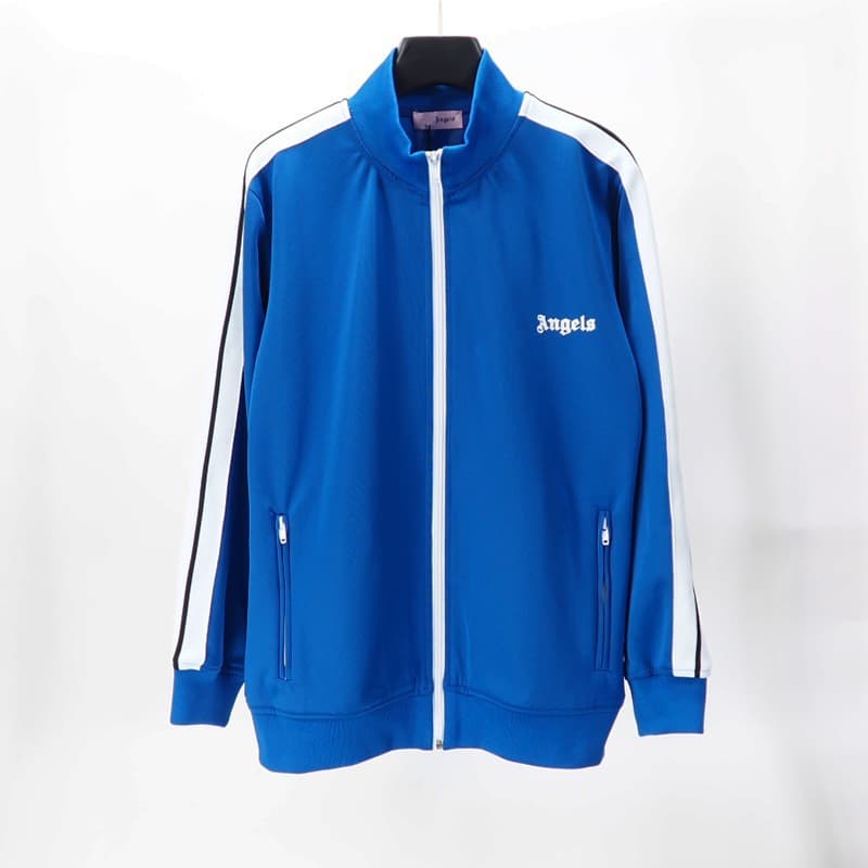 Veste de sport à rayures arc-en-ciel avec fermeture éclair et palmier, uniforme scolaire pour homme, nouvelle version 2025