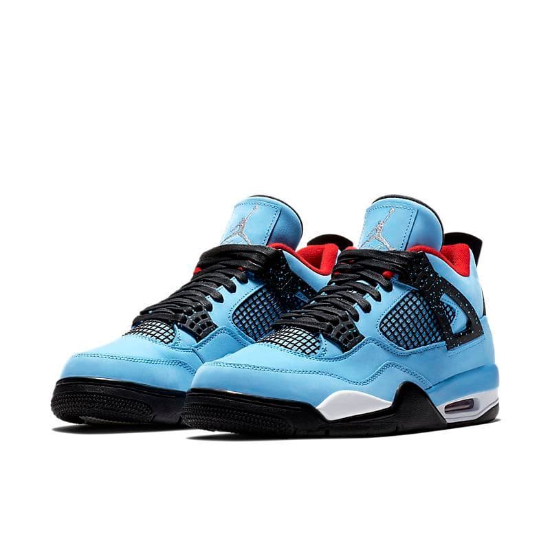 Chaussures de basketball montantes Jumpman Airs4 et Jordans4 4s pour hommes, coloris Sail Bred Kaws Fire Red Thunder Taupe Haze University Blue, plat