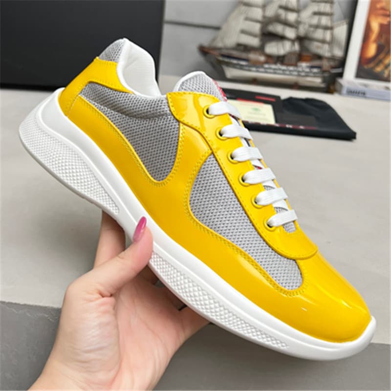 Chaussures d'été P Brand en stock, bleues, plates, décontractées, en cuir naturel véritable, à bout rond, tendance et polyvalentes, taille 8.