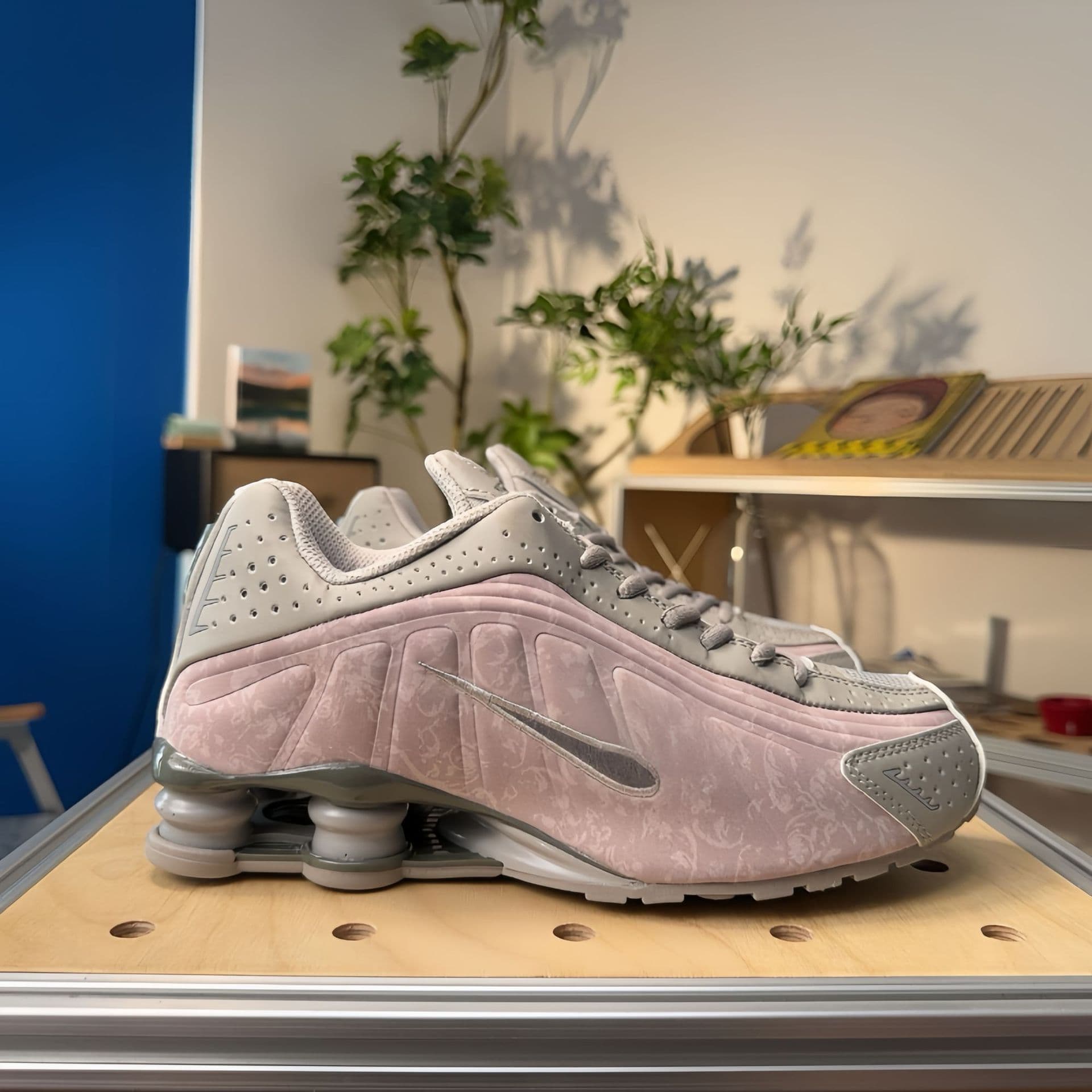 Chaussures de course unisexes SHOX R4 Neymar Collaboration, pointures 36 à 45, pour hommes et femmes, avec coussin d'air coloré.
