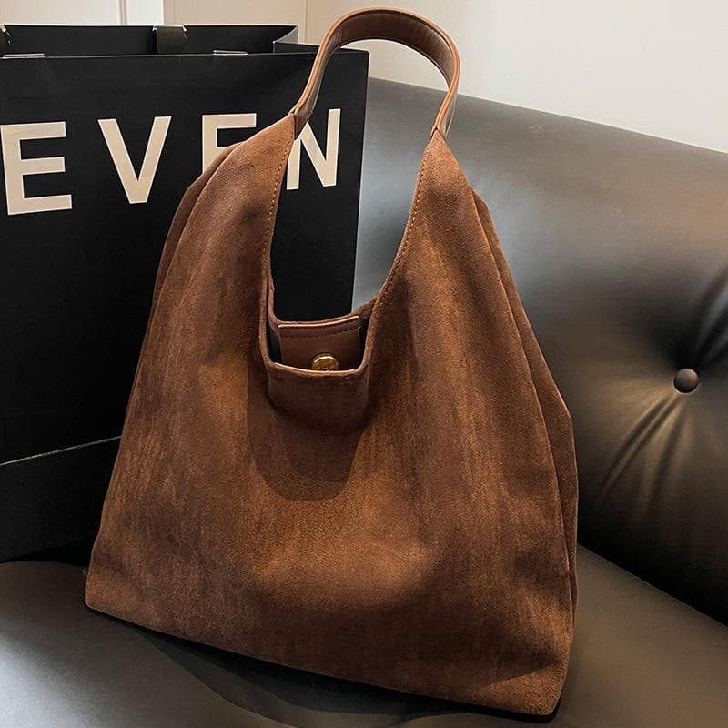 Matte For Women 2025 New Autumn Winter Shoulder Bag Textured Commuter Tote Large Capacity