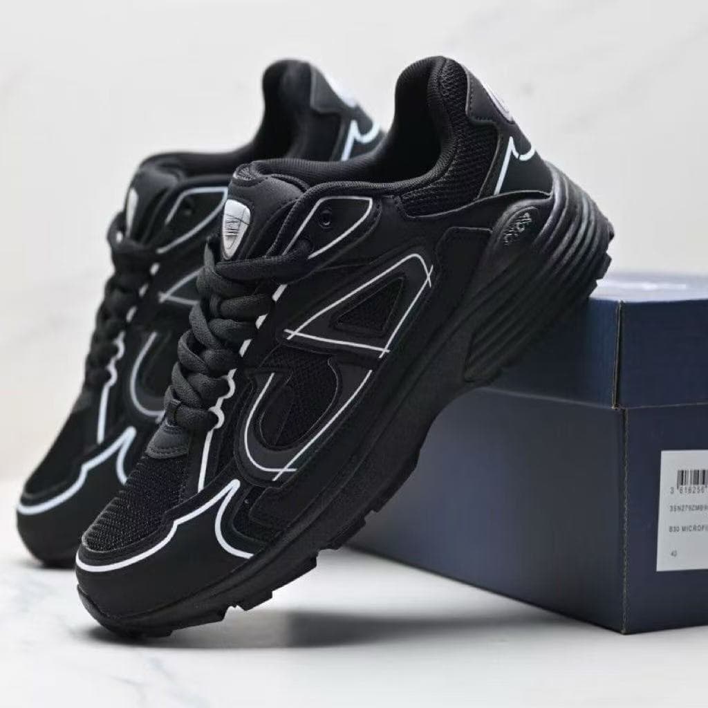 Nouveau CD Hot D Home Commerce transfrontalier européen Nouveau B30 Lettre Chaussures de sport homme et femme Papa polyvalentes mode décontractées
