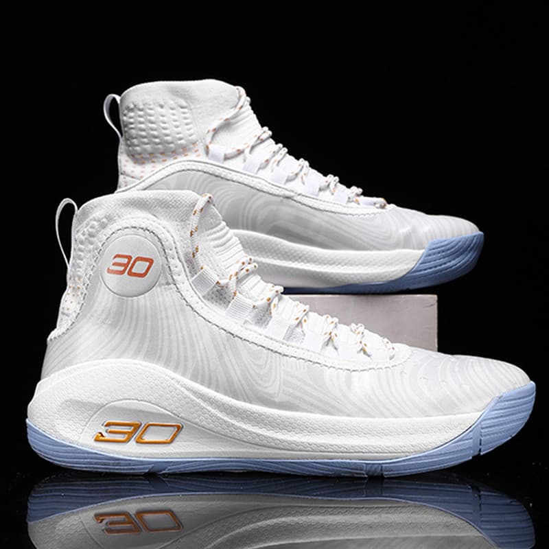 Large new style basketball shoes, men's high top, primary and middle school Student activism 'sports warehouse, 7 li, 8