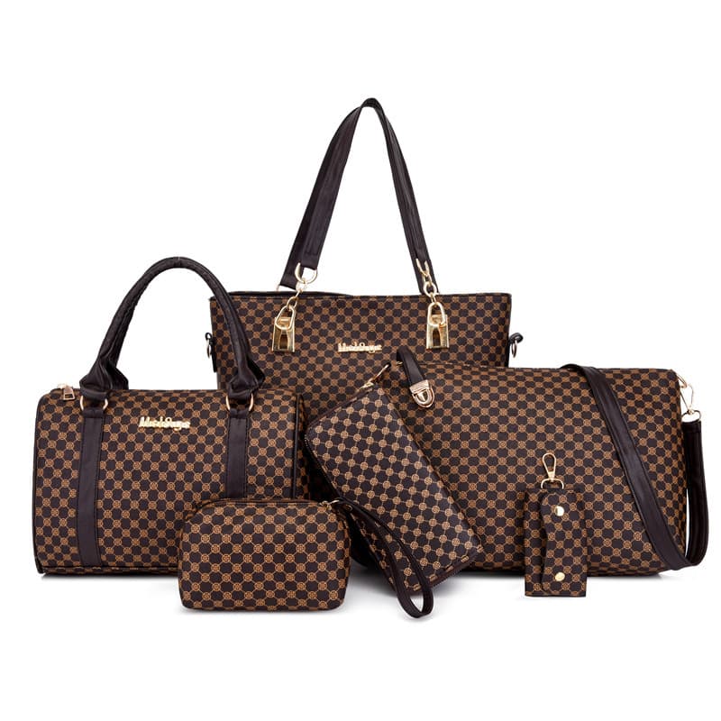 ​​Women's Handbag Set - Large Capacity Tote & Shoulder Bag With Stylish Print (Mother-Daughter Matching Set)​​