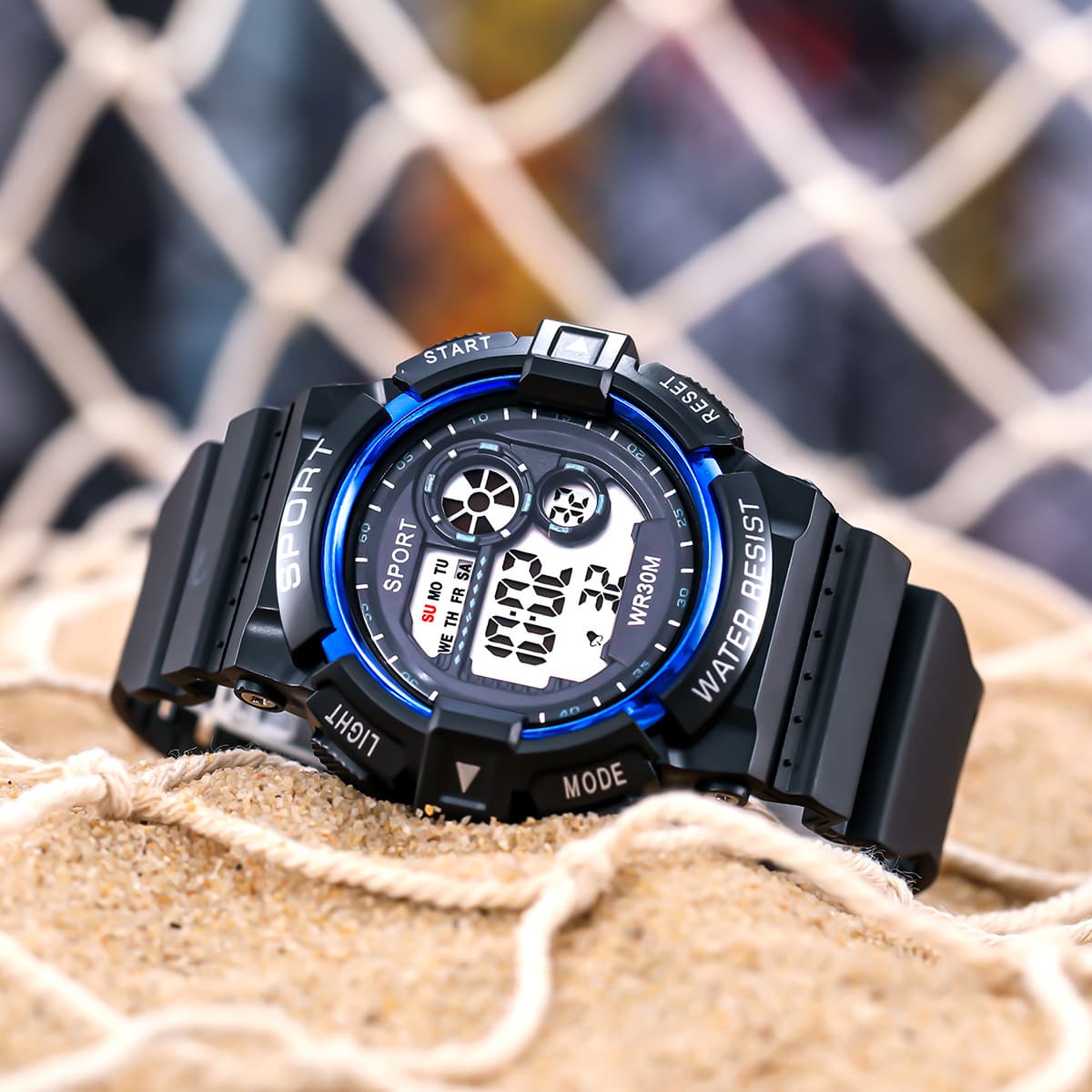 Kids Fashion Children's Watches Luminous Anti Fall Junior High School Students Trendy Fashion Teenagers Boys Elementary School Students Girls Watches