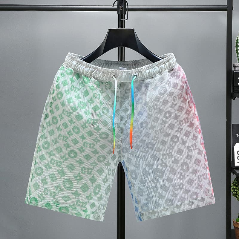 Men's Clothing Simple Men's Shorts Casual Loose Versatile Shorts 2024 New Men's Pants Summer Thin Mid-length Pants