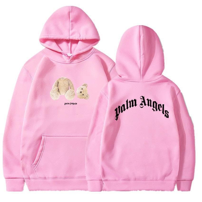 Chaopai palmier Angel Bear anges ours ours en peluche couple imprimé Sweat à capuche