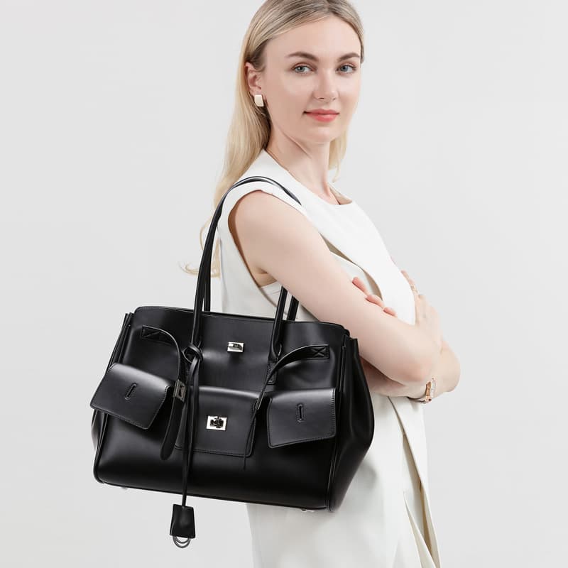 Women’s BagsTote Bag New Rodeo Women's Bag Fashionable Simple Handbag Women's Large Capacity Bag Commuter Shoulder Bag
