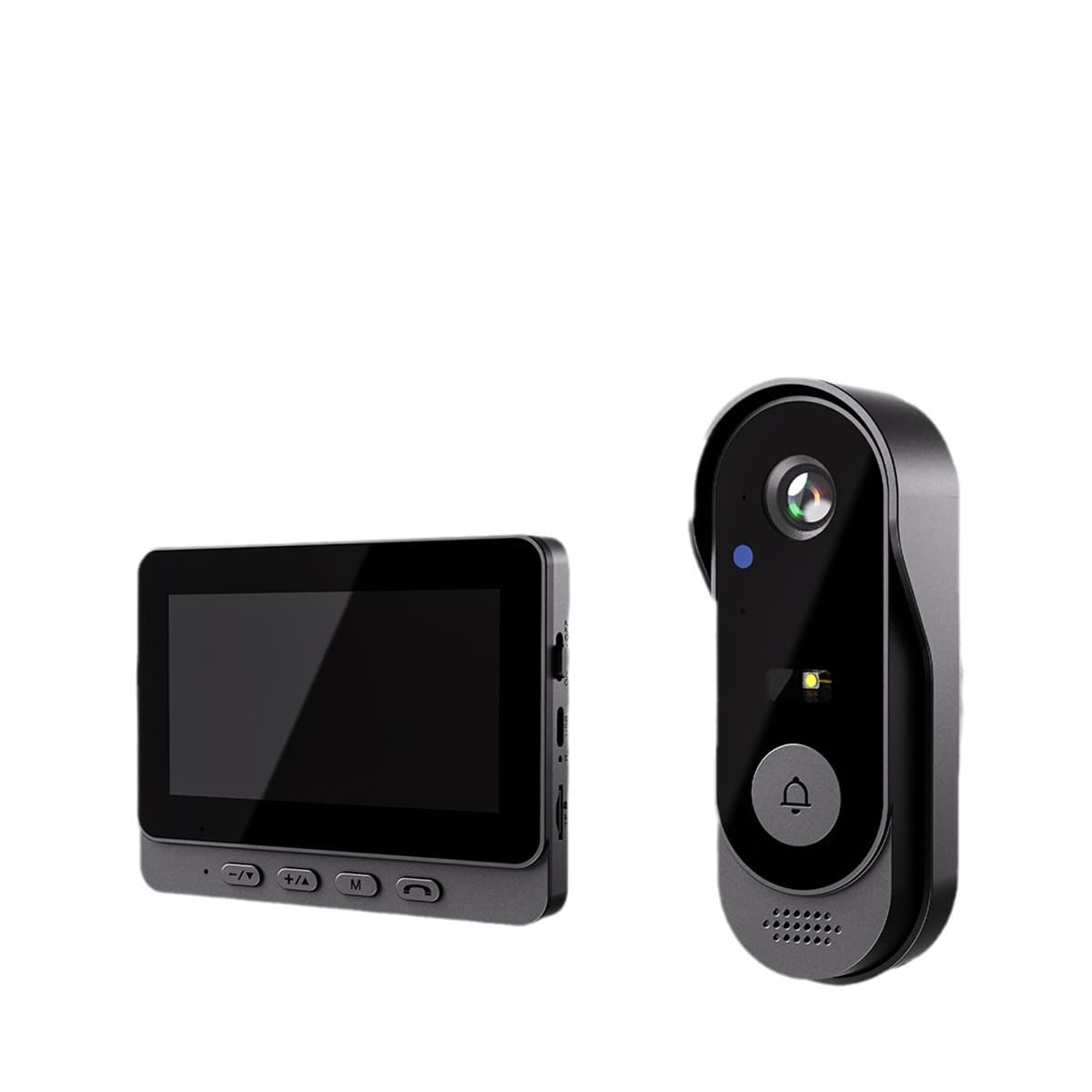 X8 Waterproof Video Doorbell Indoor Screen Pairing Free Home Surveillance Video Intercom HD Night Vision Capture
