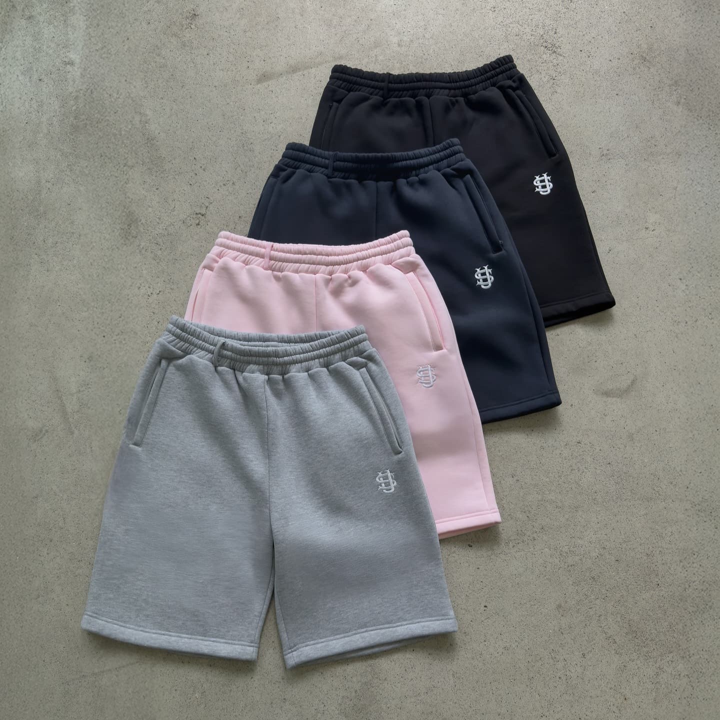 Men's Clothing Men's And Women's Trendy Embroidered Label Stretch Casual Shorts Style Thin Summer Street Style Loose Fit