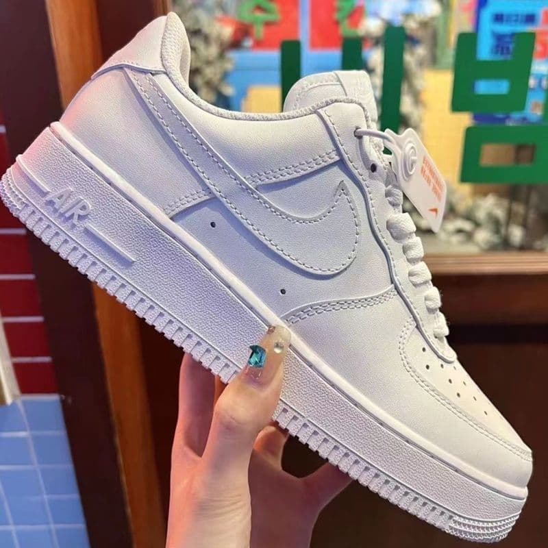 Air Force No.1 Original Haute Qualité Blanc Pur Coupe Basse Mode Polyvalent Sport Homme et Femme