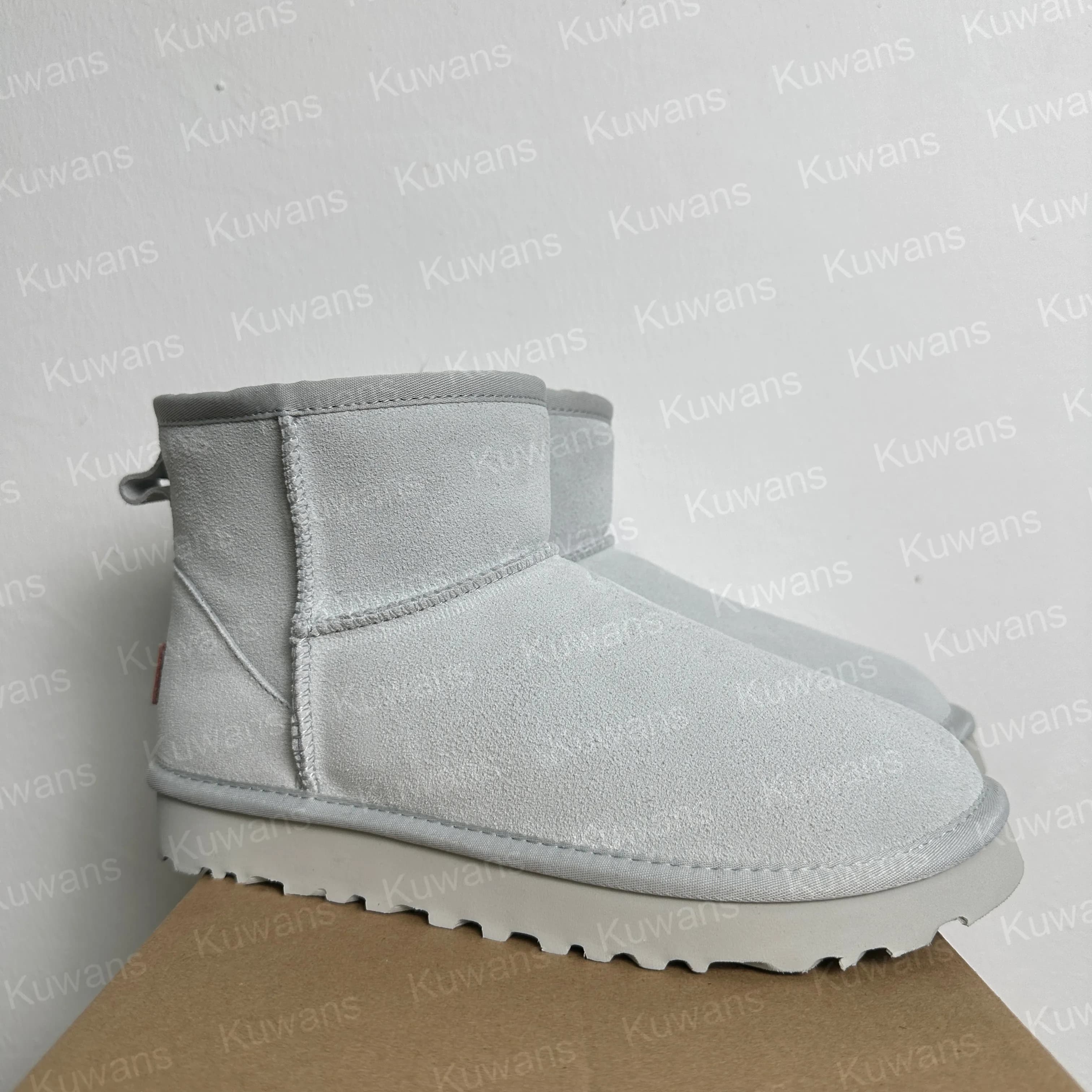 U GG Designer Classic Ultra Mini Bottes de Neige Plateforme Courte Femmes Hommes Fourrure Peau de Mouton Tasman Tazz Chesut Sable Graine de Moutarde