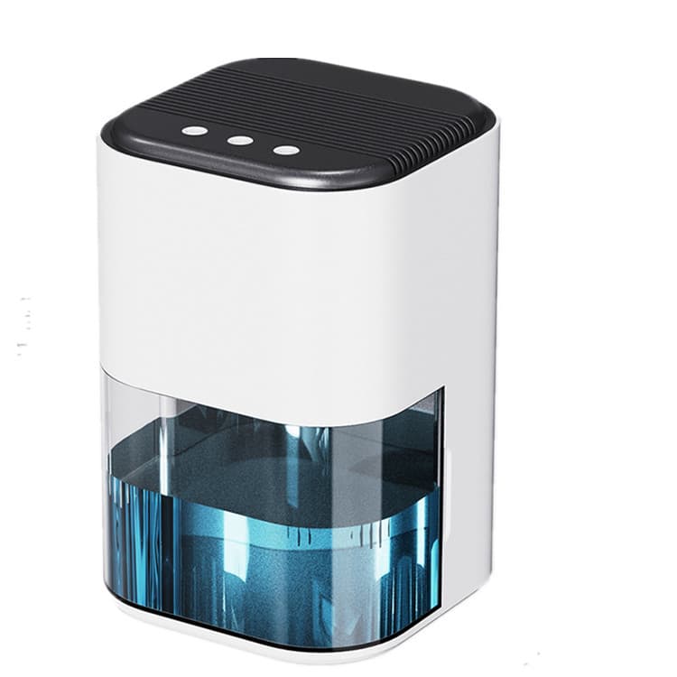 2024 Mini Dehumidifier For Bedroom, 1000ml Ultra-Quiet Operation, Energy Saving, Auto Shut Off, Portable Moisture Control