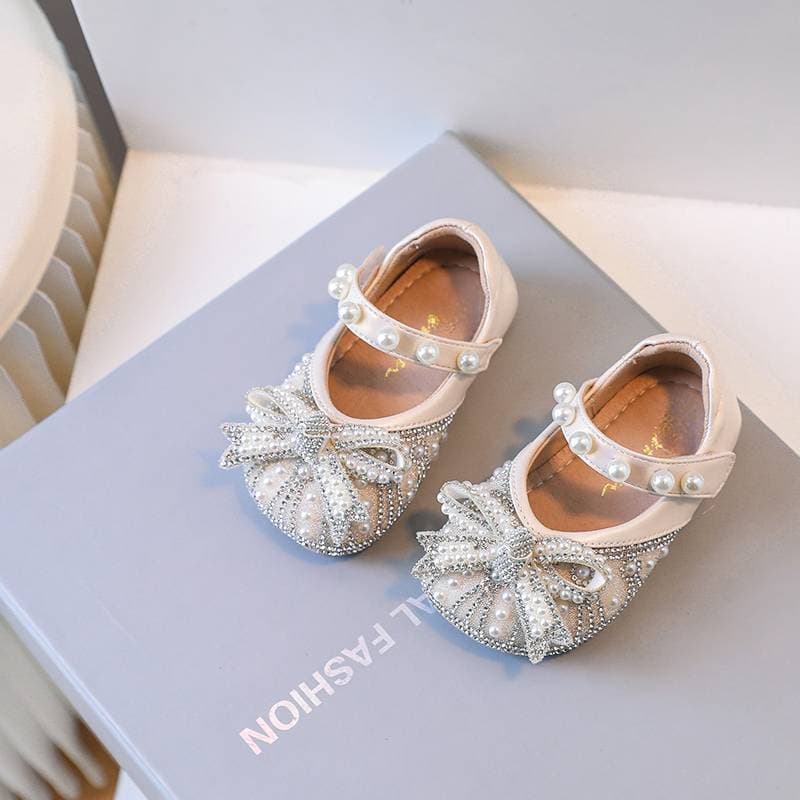 Mother & Kids Baby Princess Shoes Girl Shoes One Year Old Girl Single Shoes Non Slip Soft Sole Toddler Shoes Children's Leather Shoes