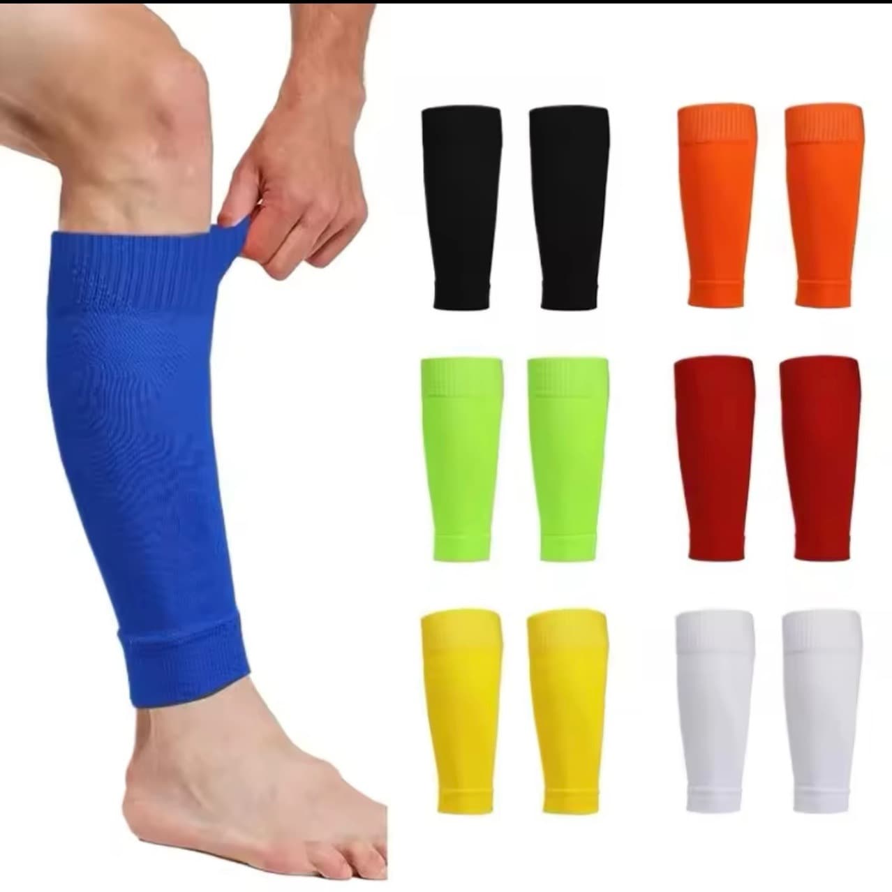Sport Socks Professional Football Socks Equipment Set For Adults And Children With Enlarged High Elastic Long Tube Shin Guards Fixed Socks