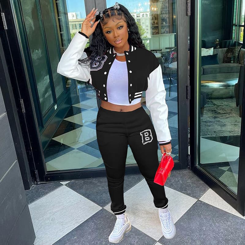 Women's Clothing Printed Pants Casual Sweatpants
