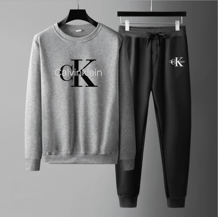 Nouvelle marque de luxe d'automne et d'hiver Sportswear costume hommes deux pièces col rond Hoodie + pantalons de sport Sportswear Hoodie casual cos