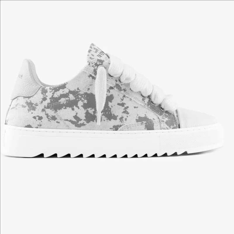 Chaussures de skate à plateforme en denim déchiré pour hommes et femmes, style décontracté, Numeris Sports, lacets, semelle en caoutchouc noir