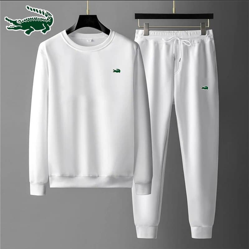 2024 Nouveau pull sans capuche à col rond et pantalon de course en plein air de haute qualité pour hommes