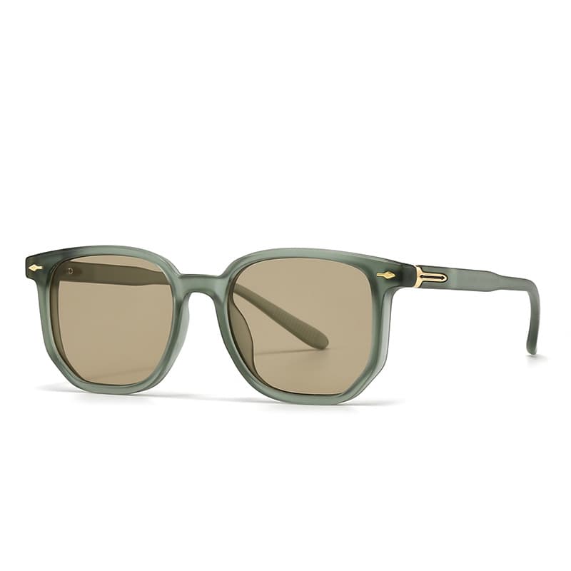 Cross-border European and American square frame foreign trade SUNGLASSES trend street photography modern charm retro sunglasses 6089