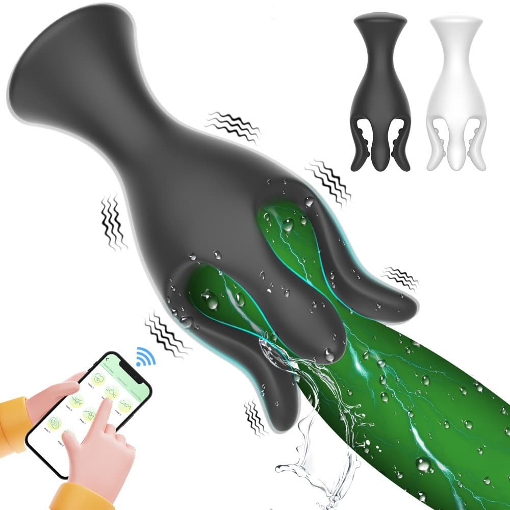 Octopus Vibrating Penis Glans Exercise Trainer Male Masturbator Aircraft Cup Adult Products