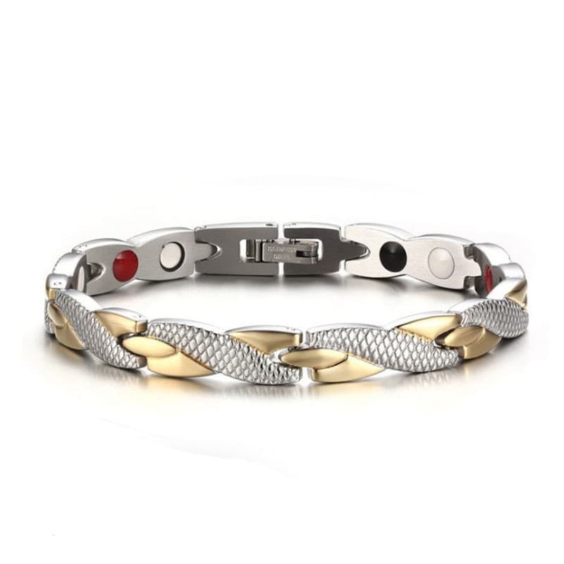 Jinchen Fashion Men's Magnetic Dragon Pattern European And American Simple Elegant Style Couple Gemstone Cross-Border