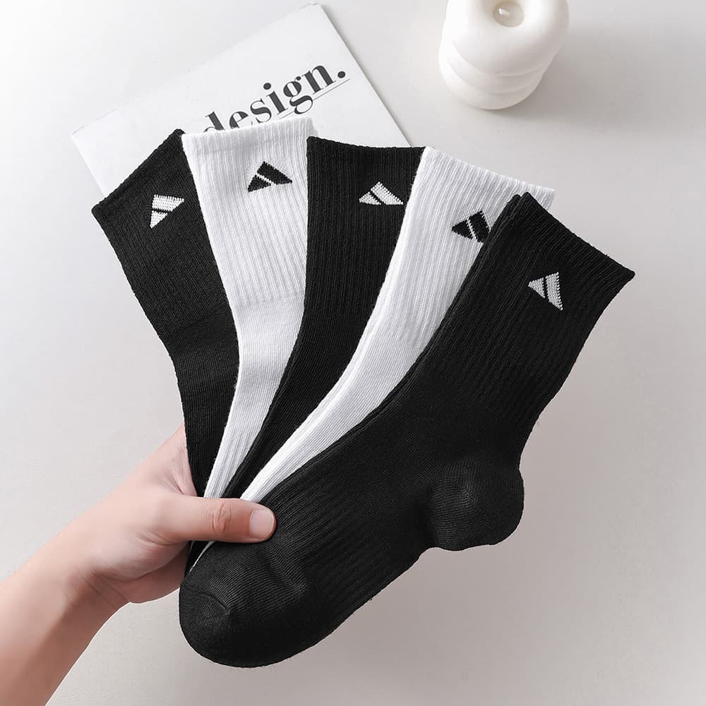 Men's Mid-Calf Women's Spring And Autumn Long Versatile Sports Casual College Style Couple Export Socks