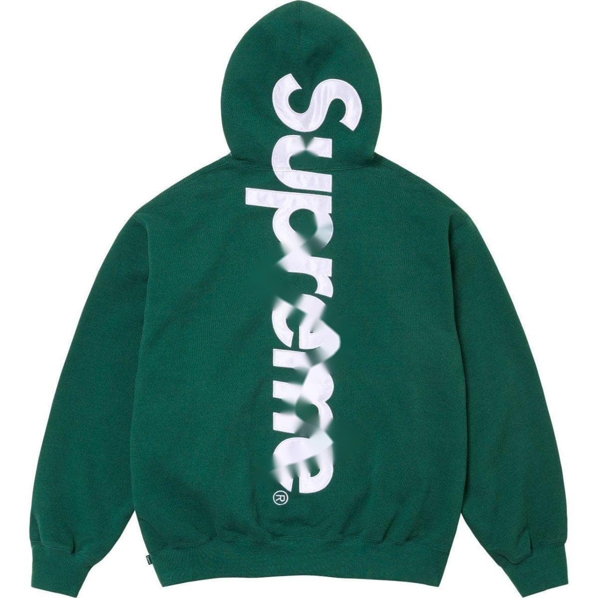 Sweat à capuche unisexe classique doublé polaire avec imprimé lettres au dos Style SUPr - Collection tendance 2025