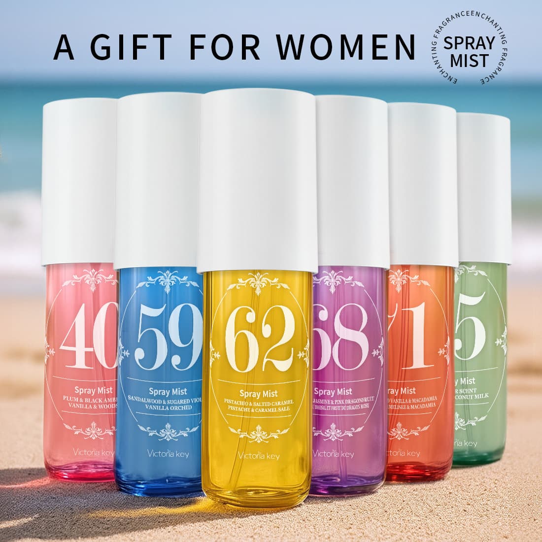 Brazilian Alcohol-Free Fragrance Mist - 90ml All-in-One Scent For Hair, Body & Clothes