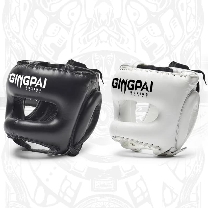 Closed Beam Protection Helmet Nose Adult Full Surround Boxing Head Guard Sanda Muay Thai Taekwondo Protective Gear
