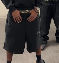 Ensemble sweat à capuche et pantalon streetwear - Imprimé léopard élégant et broderie de lettres - Tenue décontractée unisexe (gris/noir, S-XL