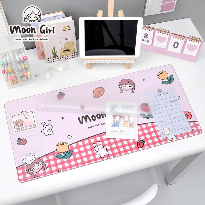 Unbeatable Quality Cute Creative-Station Girl's Multifunctional Desk Mat