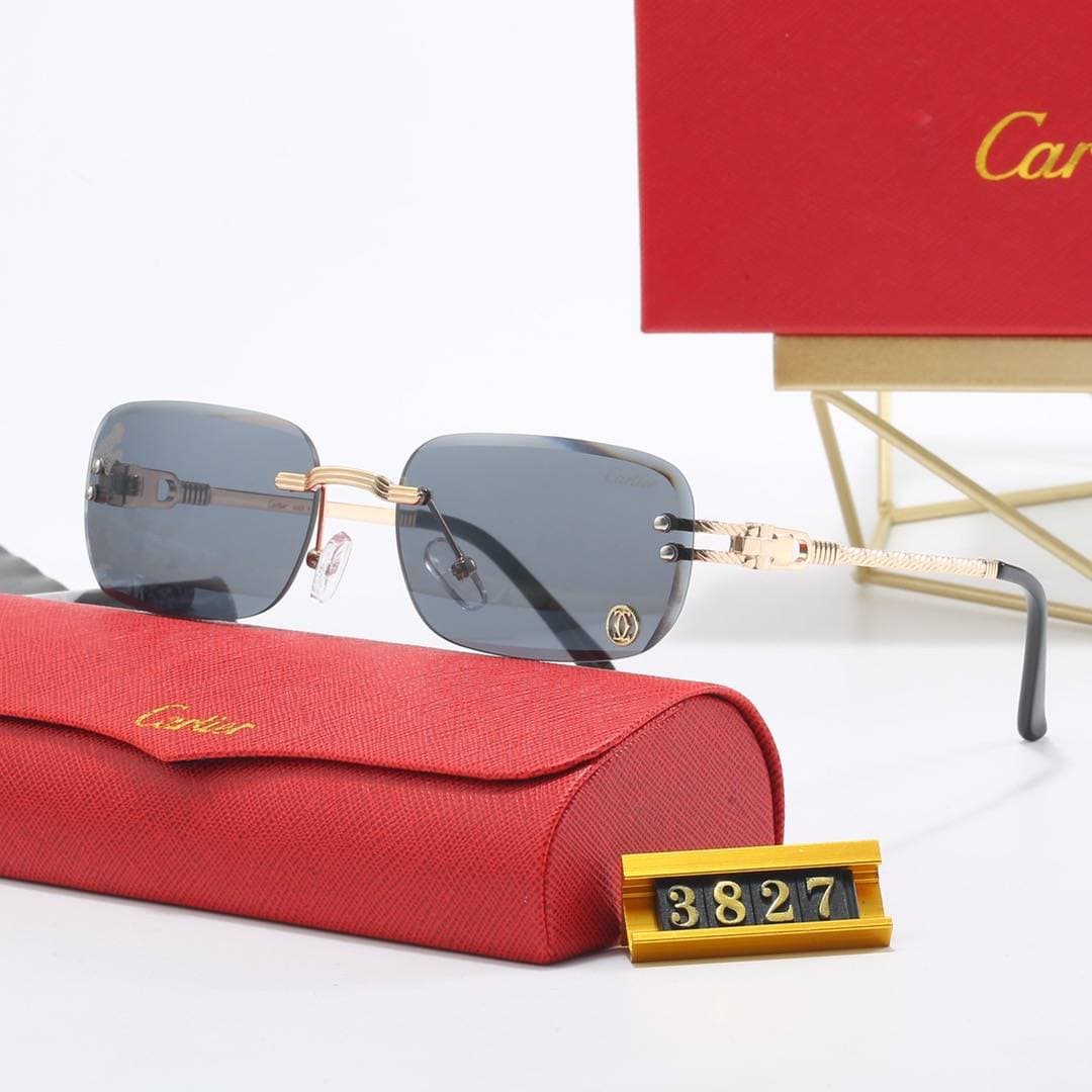 Lunettes de soleil de protection sans cadre, élégantes et tendance