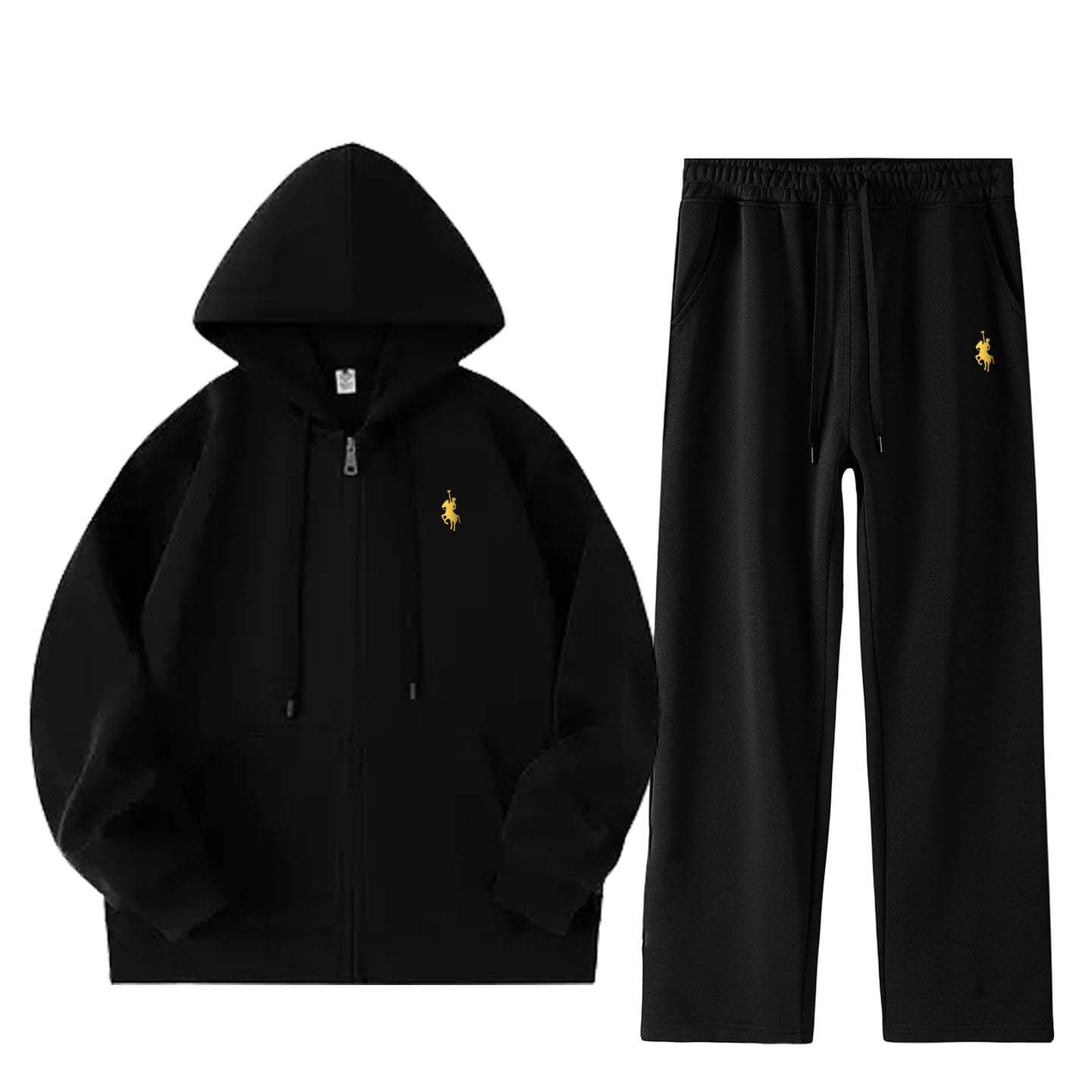 Vêtements pour hommes - Nouveauté automne-hiver - Veste de sport rétro brodée, cardigan à capuche ample et décontracté