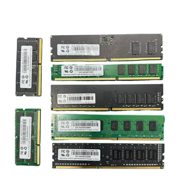 Universal DDR3 DDR4 RAM Memory For Laptop & Desktop PC - High Speed, Low Latency, Plug & Play Upgrade