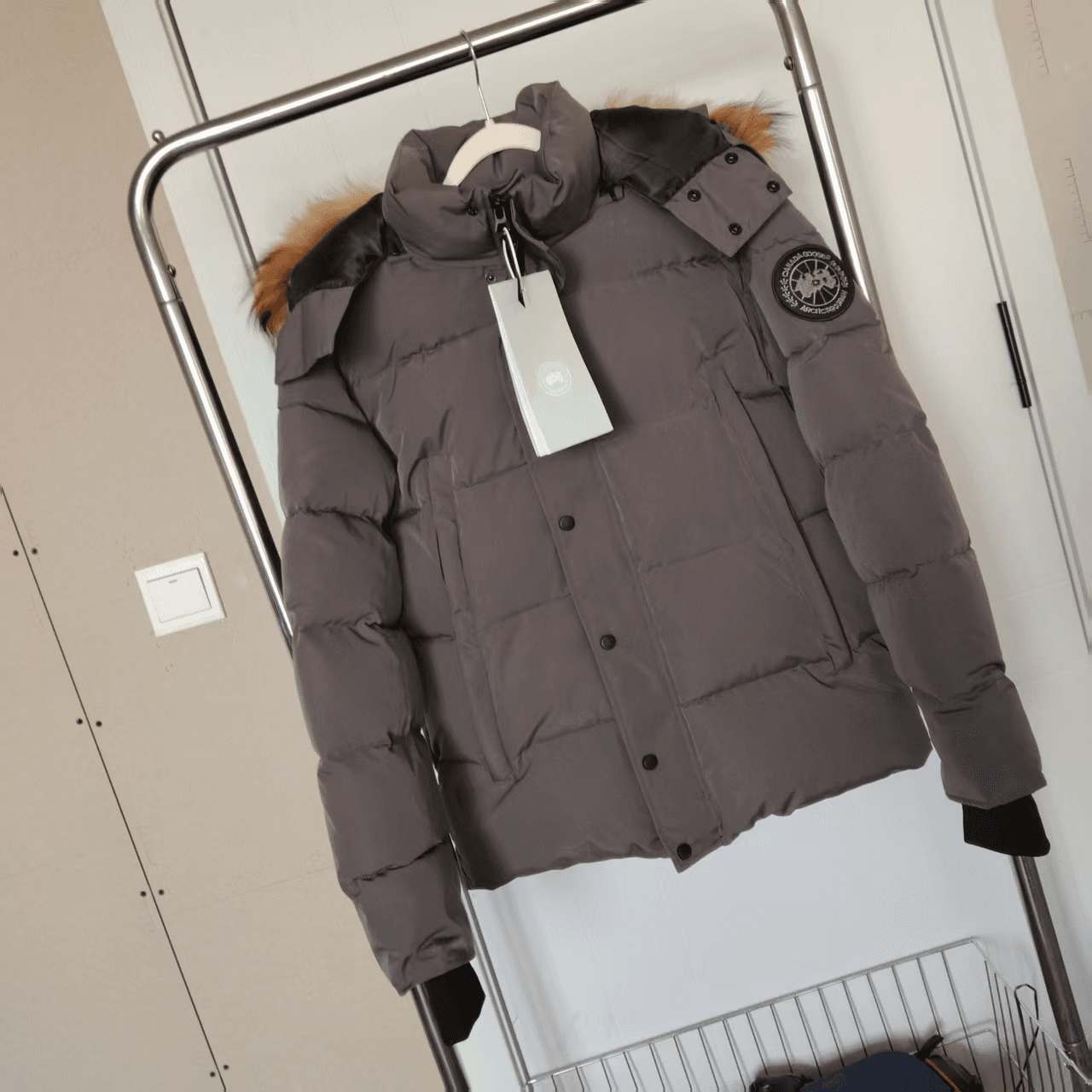 Doudoune haut de gamme pour homme - Réplique 1:1 - Légère et chaude - Doudoune épaisse pour couple en duvet de canard blanc de haute qualité (90