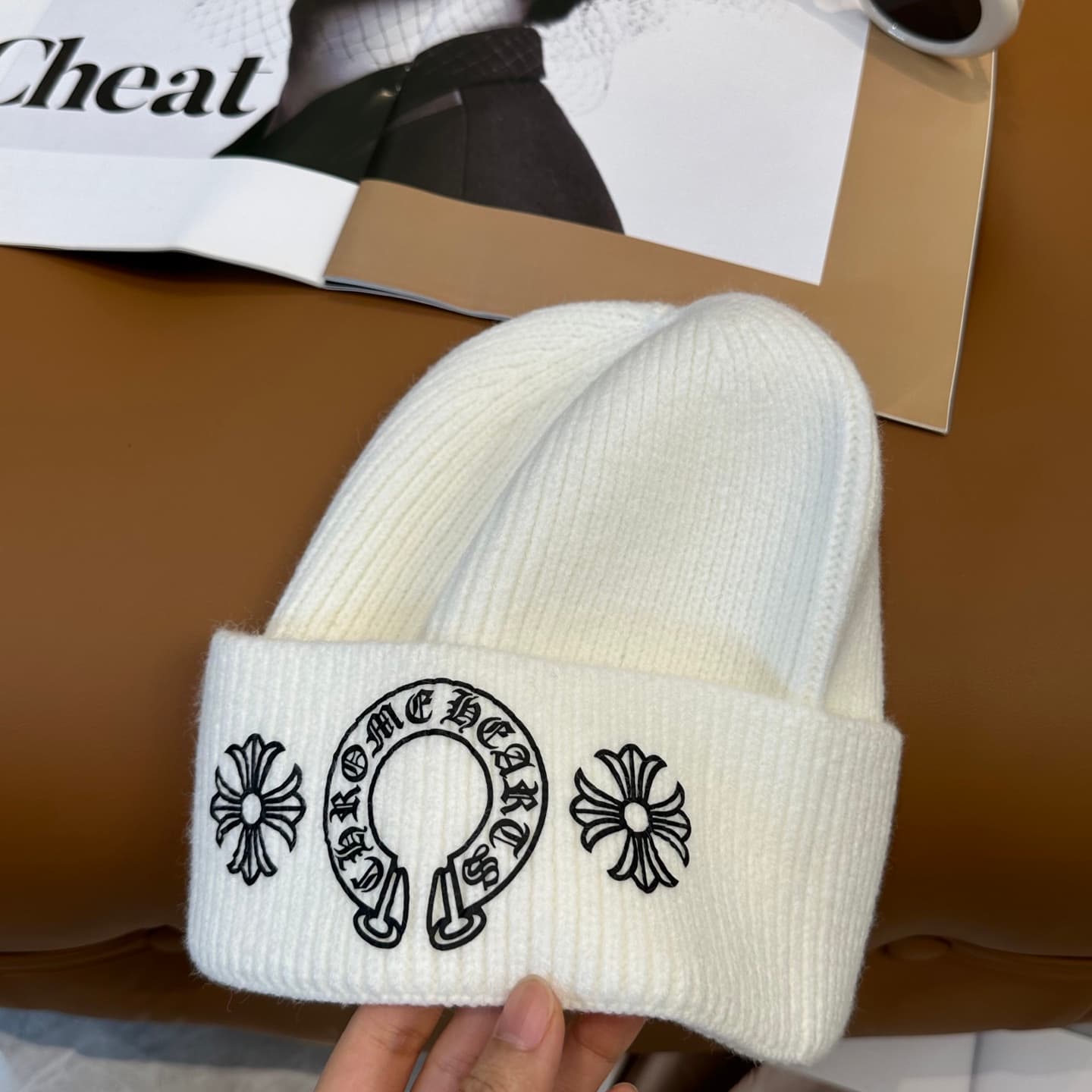 Bonnet de luxe tendance pour hommes et femmes, design classique, nouveau bonnet tricoté automne/hiver, chaud et confortable