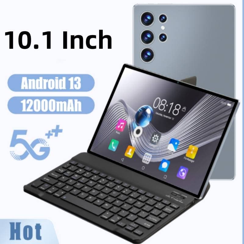 S23 2-in-1 Tablet & Laptop Convertible - 2GB RAM 16GB SSD, 10-Core Processor, 13" 2.8K Touchscreen, Detachable Keyboard & Stylus, Windows 11 Pro