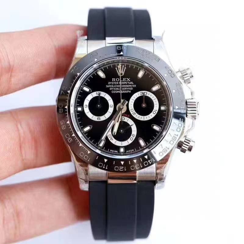 Montre automatique Panda Ditongna pour homme, bracelet en acier fin, étanche, lumineux, avec boucle originale