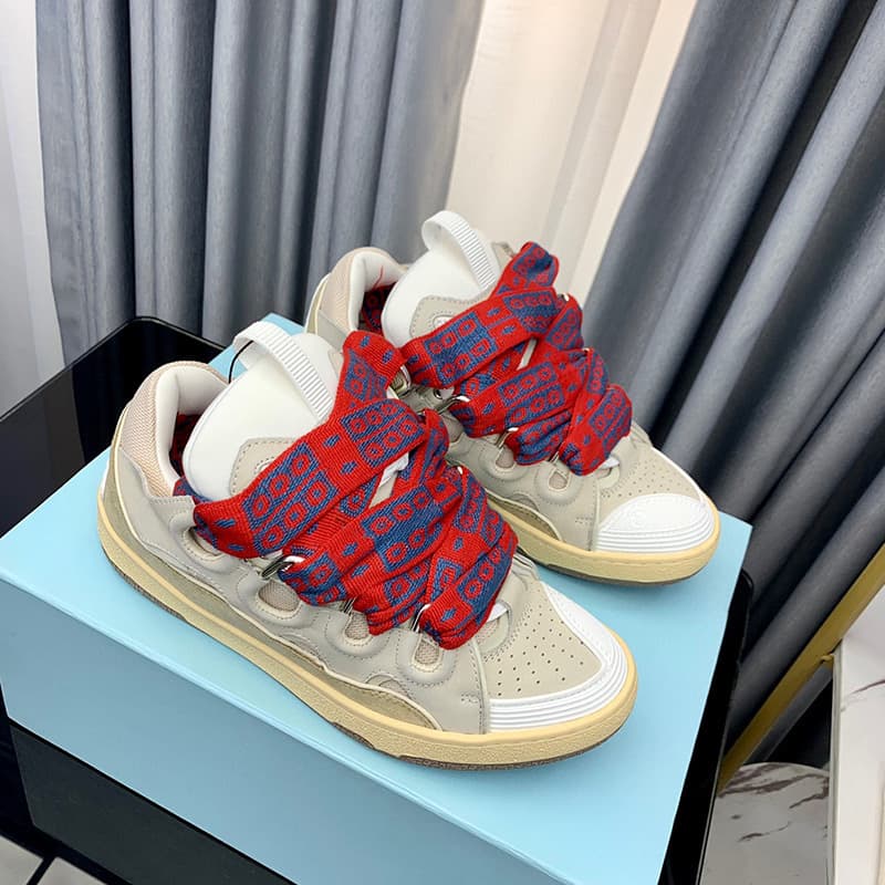 Lanvincurb Lang Fan De Training Chaussures de sport décontractées à lacets épais, confortables et polyvalentes, tendance
