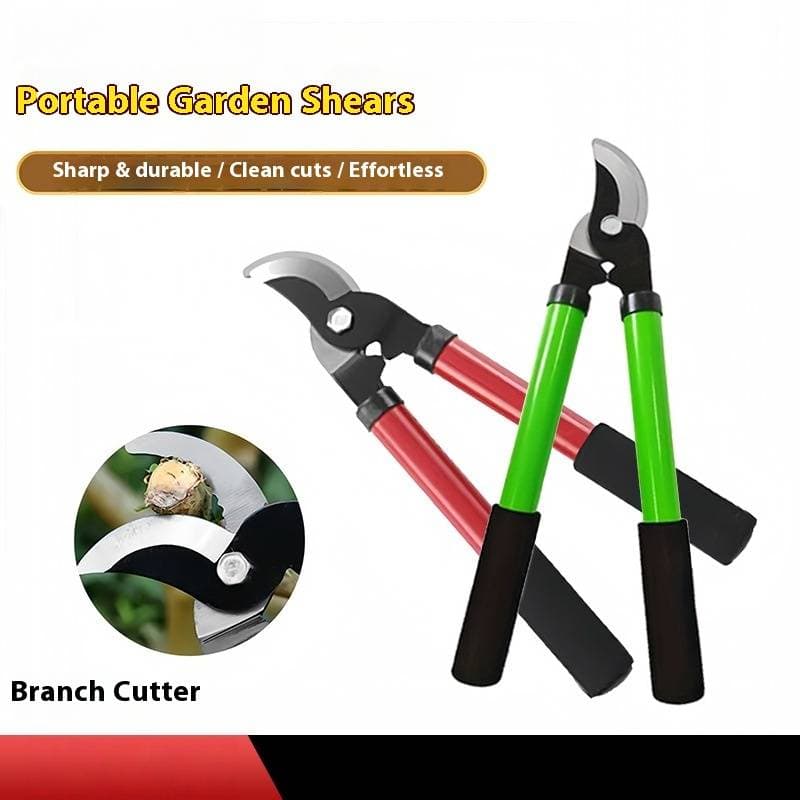 Professional Garden Pruning Shears For Thick Branches - Heavy Duty Tree Trimmer With Ergonomic Handle, Ideal For Fruit Trees, Shrubs & Landscaping