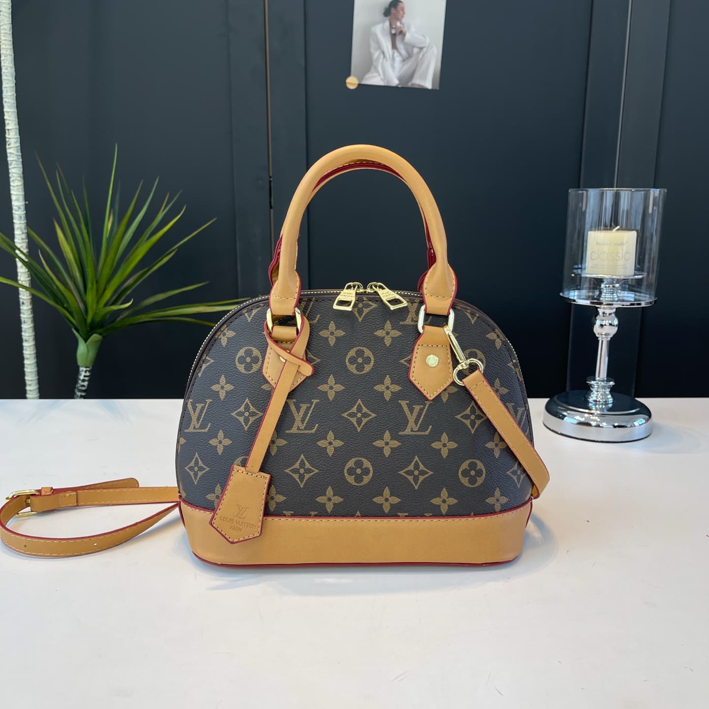 Sac à main Alma de LV | Toile enduite emblématique | Luxe durable au quotidien