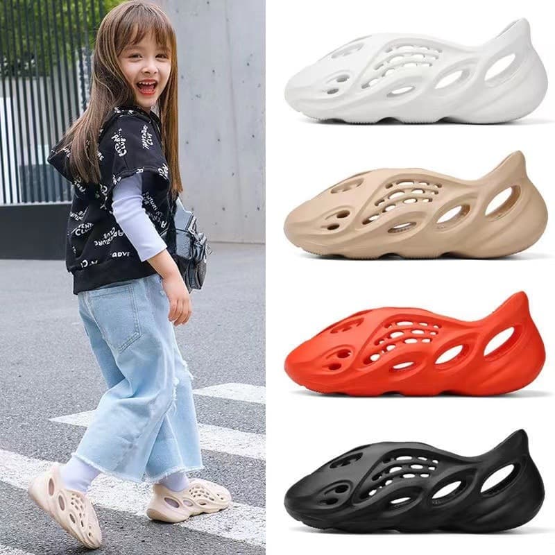 Unisex Closed-Toe Memory Foam Slides - 3.5cm Thick Cushion EVA Sandals For Men & Women, Breathable Waterproof Beach Shoes With Arch Support